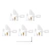 uxcell 5Sets RC Fixed Wing Airplane Control Horn Kit - 5pcs Nylon Control Horn + 5pcs Clevis + 5pcs 1.2x260mm Pull Rod + 5pcs 1.6mm Fast Holder + 1pcs Wrench view 3