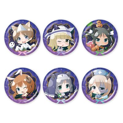 501st Integrated Combat Aviation Strike Witches Road to Berlin Metallic Can Badge 01 Vol. 1 Box B