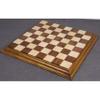 21" Golden Rosewood & Maple Wood Luxury Chessboard with Carved Border-57 mm Square view 2