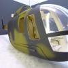 RC Helicopter BO-105 450 Pre-Painted fuselage for 450 Size Helicopters.Suitable for Almost All 450 Size(325mm Rotor Blade) Helicopters, Such as: Align T-REX450X/XL/SE/SE V2. view 3