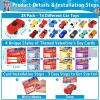28 Pack Valentines Day Gifts for Kids, Transforming Car Robot Toys with Valentines Day Cards for Kids School Class Classroom Exchange 14 Style Mini Vehicle for Boys Party Favor Easter Basket Stuffers view 2