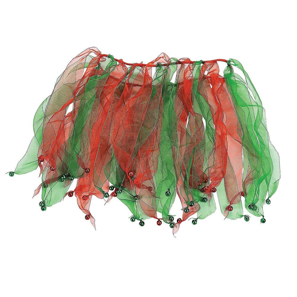 1 Piece(s) Kids Jingle Bell Tutu Skirt