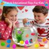 30 Pack Valentines Day Gifts for Kids, Dinosaur Egg Hatching with Valentines Cards for Kids Classroom Class Exchange School Prizes Toddler Girls Boys Funny Dino Valentines Cards Party Favors Gift view 4
