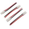 Vgoohobby 4Pairs Adapter Compatible with Tamiya Style Plug Male Female Connector w/10cm 14AWG Silicon Wire Cable for RC Car Lipo Battery Charger FPV Truck Boat view 3