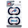 BabyFanatic Pacifier 2-Pack - NFL Buffalo Bills - Officially Licensed League Gear view 2