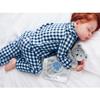 Baby Fanatic Gray Security Bear Blanket - NCAA UNC Tar Heels Snuggle Buddy for Infants - Officially Licensed Plush Toy for North Carolina Tarheels Fans view 3