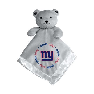 Baby Fanatic - NFL Baby Security Blanket Bear Snuggle Toy for Newborn Boy Girl Unisex Stuffed Animal Officially Licensed New York Giants Football