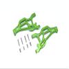 10pc Set Aluminum Front Lower Arms ARRMA 1/7 4WD Mojave 6S ARA106058T1/T2 by GPM (Green) view 1