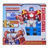 Transformers Optimus Prime Jumbo Jet Wing Racer Playset with 4.5-inch Bumblebee Racecar Action Figure Converting Toys, Ages 3 and Up, 15-inch view 2