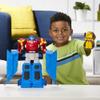 Transformers Optimus Prime Jumbo Jet Wing Racer Playset with 4.5-inch Bumblebee Racecar Action Figure Converting Toys, Ages 3 and Up, 15-inch view 3