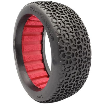 AKA Products INC. 18 Buggy Scribble Medium - Long Wearred AKA14030ZR RC Tire