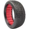 AKA Products INC. 18 Buggy Scribble Medium - Long Wearred AKA14030ZR RC Tire view 1
