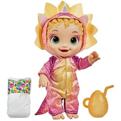 Baby Alive Hasbro Collectibles Dress Up Dino Blond Hair