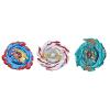 Beyblade Hasbro Burst Surge Speedstorm Tempest Cloud 3-Pack - Abyss Devolos D6,Demise Satomb,and Mirage Helios H6 Battling Game Top Toys view 1