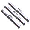 8Pcs Vgoohobby Aluminum Alloy Link Rod Chassis Linkage 313mm Wheelbase Compatible with Axial SCX10 90046 90047 1/10 RC Crawler Car view 2