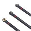 8Pcs Vgoohobby Aluminum Alloy Link Rod Chassis Linkage 313mm Wheelbase Compatible with Axial SCX10 90046 90047 1/10 RC Crawler Car view 4