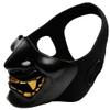 Half Face Mask Devil Smile Face Mask Halloween Party Mask Role-Playing, Masquerade, Costume Party And Movie Props CS War Game Half Face Mask view 3