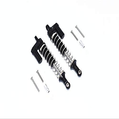 GPM for AXIAL 1/10 Capra 1.9 UNLIMITED-AXI03004 Aluminum Front/Rear L-Shape Piggy Back Spring DAMPERS 100MM -10PC Set (Black)