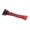 OliYin 10pcs JST Male to JR Futaba Female Servo Connector Plug Adapter Cable 20awg 10cm Silicone Wire for RC Lipo Battery view 1