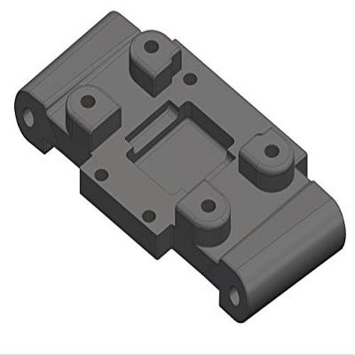 Corally Bulkhead Rear Composite: Mammoth Moxoo Triton 00250-058