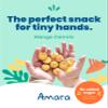 Amara Smoothie Melts - Mango Carrot - Baby Snacks Made With Fruits and Vegetables - Healthy Toddler Snacks For Your Kids Lunch Box - Organic Plant Based Yogurt Melts - 6 Resealable Bags view 3