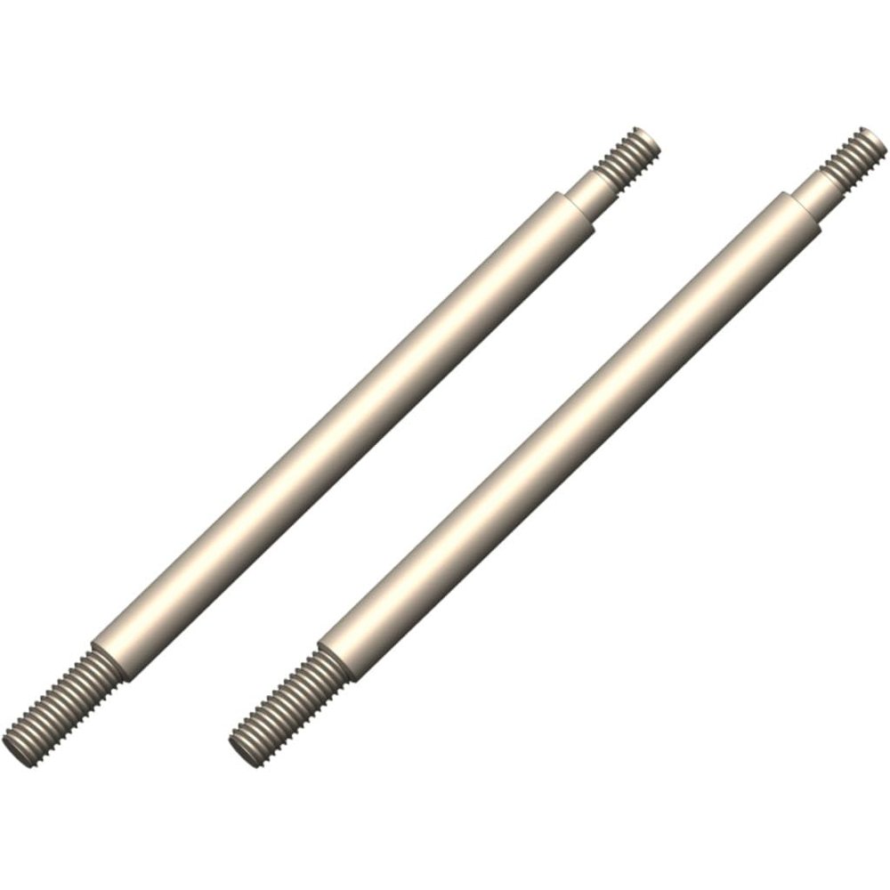 Corally 00180-165 Shock Shaft - 55mm - Front - Steel - 2 Pieces: Python