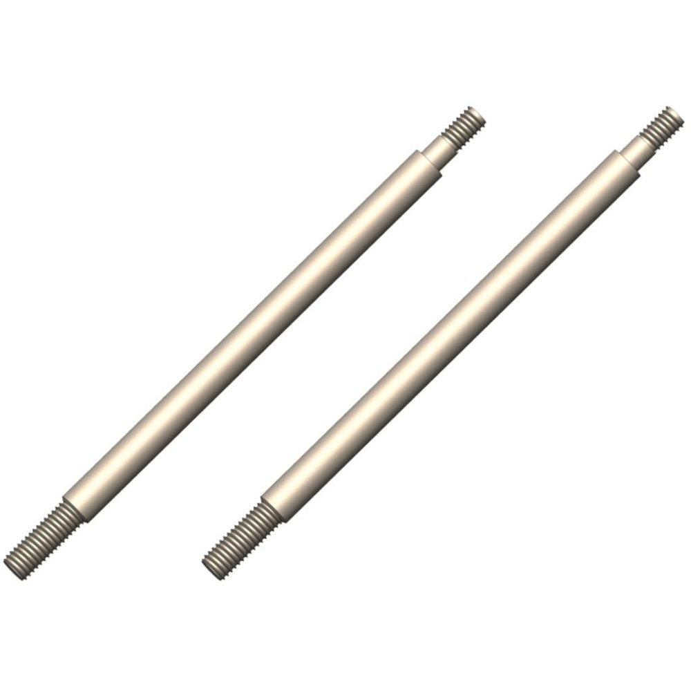 Corally COR00180-166 61mm Dementor Shock Shaft Front Steel - 2 Piece