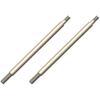 Corally COR00180-166 61mm Dementor Shock Shaft Front Steel - 2 Piece view 1