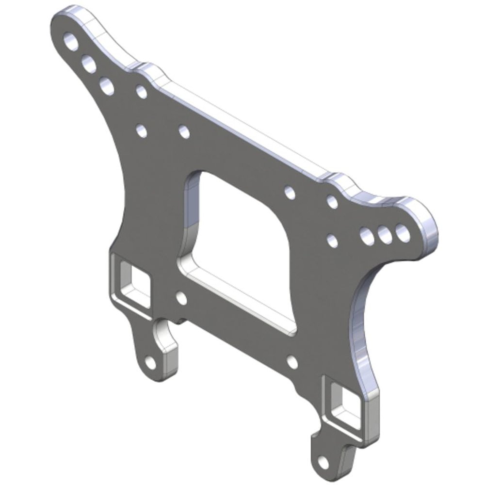 Corally 00180-168 Shock Tower - Aluminum - Front