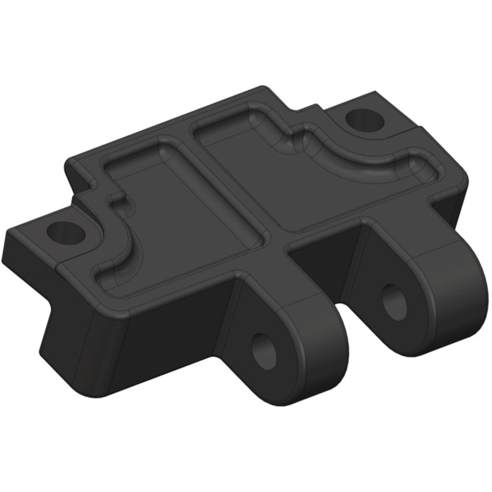 Corally 00180-020 Gearbox Brace Mount a - Rear - Composite - 1 Pc: Dementor Kron