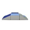 Factory Direct Partners 13021-NVPB SoftScape Playtime All Around Climber for Crawling Infants and Toddlers, Soft Foam Indoor Active Play with Steps and Slides (6-Piece) - Navy/Powder Blue view 4