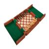 Ultimate Wooden Magnetic Travel Chess Set - 12" view 1