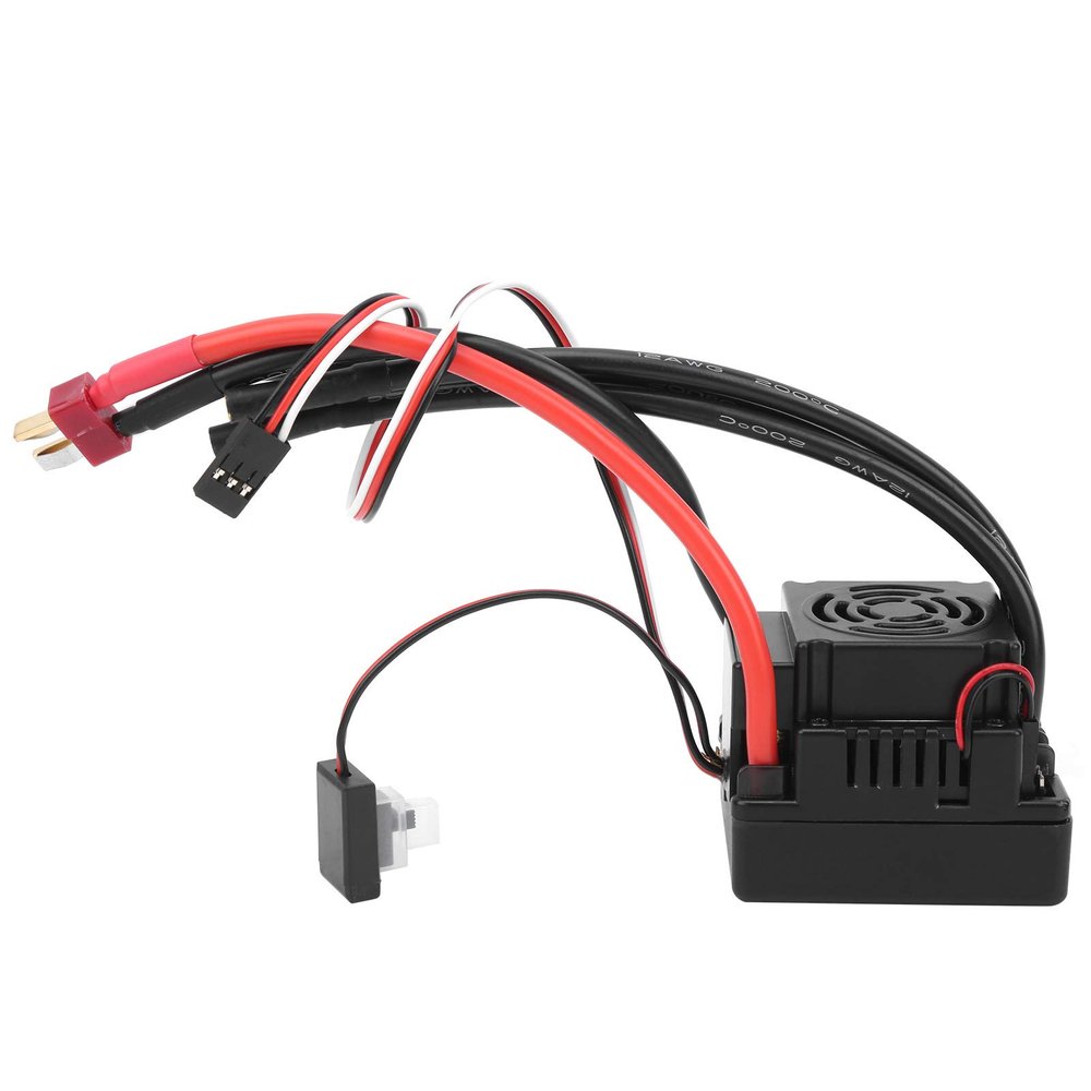 120A ESC Electronic Speed Controller, RC Car ESC, Upgraded RC Accessories for RC Vehicle 1/8 RC Car(T Plug)