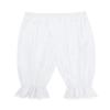 Agoky Kids Girls Classic Pantaloon Pettipants Victorian Pantaloons Halloween Carnival Party Costume Loose Lace Trim Bloomers White 7-8 view 2