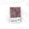 Purple Glitter Dice with White Pips Squared Corners D6 16mm (5/8in) Pack of 50 Wondertrail view 1