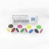White Spot Dice No.1 with Different Colored Spots D6 20mm (25/32in) Set of 4 Wondertrail view 1