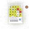 Spider Dice Assorted Colors with Pips 16mm (5/8in) D6 Pack of 50 Wondertrail view 1