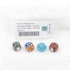 Nope (Grumpy cat) Dice Assorted Colors with Pips 16mm (5/8in) D6 Pack of 4 Wondertrail view 1