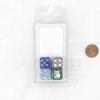 Nope (Grumpy cat) Dice Assorted Colors with Pips 16mm (5/8in) D6 Pack of 4 Wondertrail view 3
