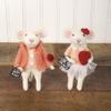 Primitives by Kathy 109234 Happy Place Mice Critter, 7-inch High, Set of 2 view 2