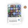 Army Dice Assorted Colors with Pips 16mm (5/8in) D6 Pack of 50 Wondertrail view 1
