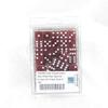 Purple Glitter Dice with White Pips Squared Corners D6 16mm (5/8in) Pack of 100 Wondertrail view 1