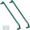 37 Inch Playground Accessories Metal Safety Handles  Long Green Grab Handle Bars for Playset Ladder, Jungle Gym, Monkey Bars, Swing Set, and More view 1