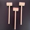 Magik 20 Pack Mini Wooden Hammer Mallet Pounding Toy for Breakable Heart Beating Gavel Toys Kid Boys Girls (#1+#2, 10 Each) view 3