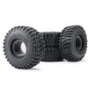 4pcs 2.2'' Rubber Tires OD with Foam 125mm for 1:10 RC Crawler Axial Wraith 90048 RR10 RC Car view 4