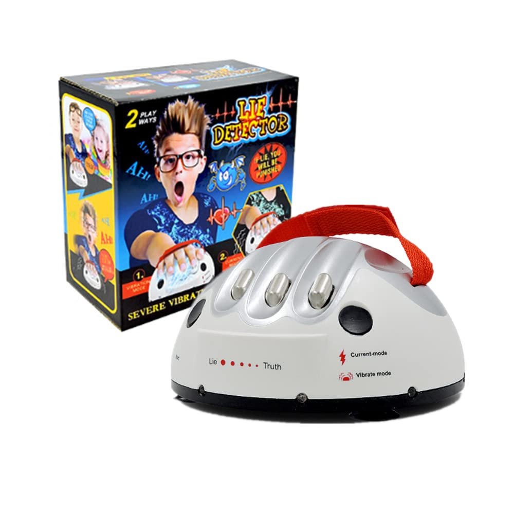 YUDONG Upgrade Micro Electric Shocking Lie Detector, Lie Detector Game,Polygraph Test, Interesting Liar Detector Game for Partys Analyzer Consoles Gifts.