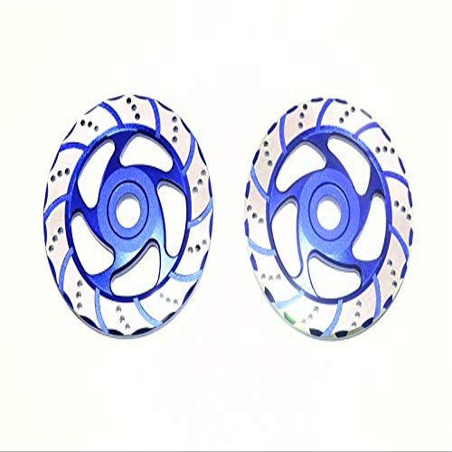 Team Losi SUPER BAJA Aluminum Brake Disk With Silver Lining - 2pc set - GPM SB010/DISK [SB010/DISK]