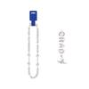 Club Pack of 12 White 'Congrats Grad' Party Bead Necklaces 36" view 1
