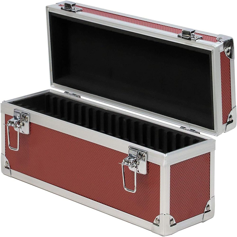 Ursae Minoris Elite Red Aluminum Box for 20 Certified or Certified-Style Coin Holders NGC, PCGS, ANACS, Elite, Lighthouse, BCW
