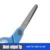 1InTheOffice Kids Scissors, Scissors for Kids, Blunt Tip, 5 Inch, Blue, 6 Pack view 3